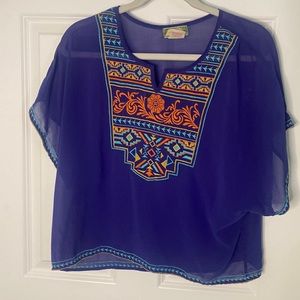 Purple coverup by flying tomato, size S